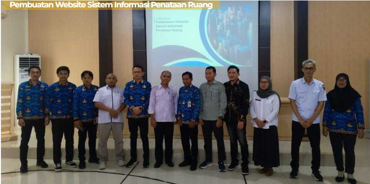 Rapat Penyusunan Sistem Informasi Penataan Ruang